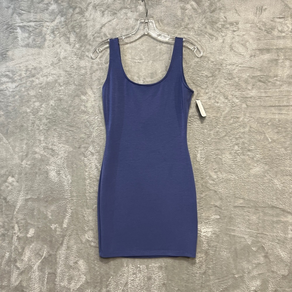 Windsor Mini Dress Womens Size Small Blue‎ Scoop Neck Bodycon Sleeveless NEW